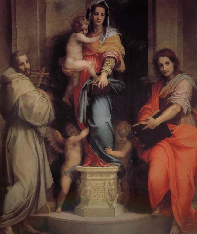 Andrea del Sarto Apia Our Lady of Egypt oil painting picture